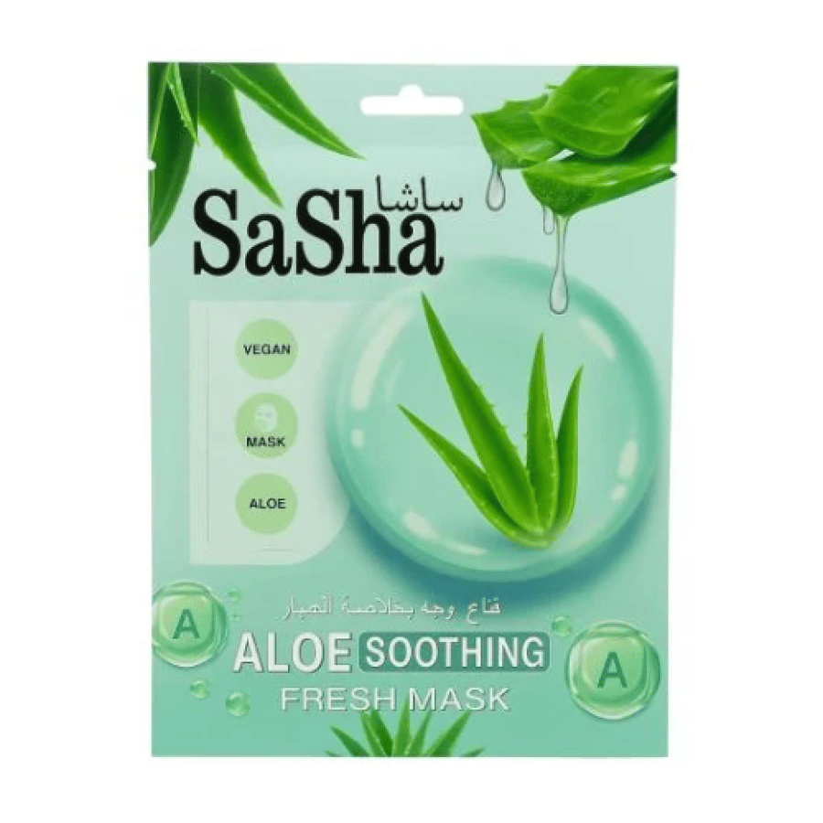 Face mask with aloe vera extract from Sasha 30 ml