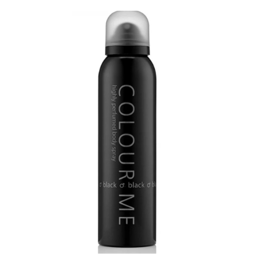 Black men's perfume from Color Me 150 ml