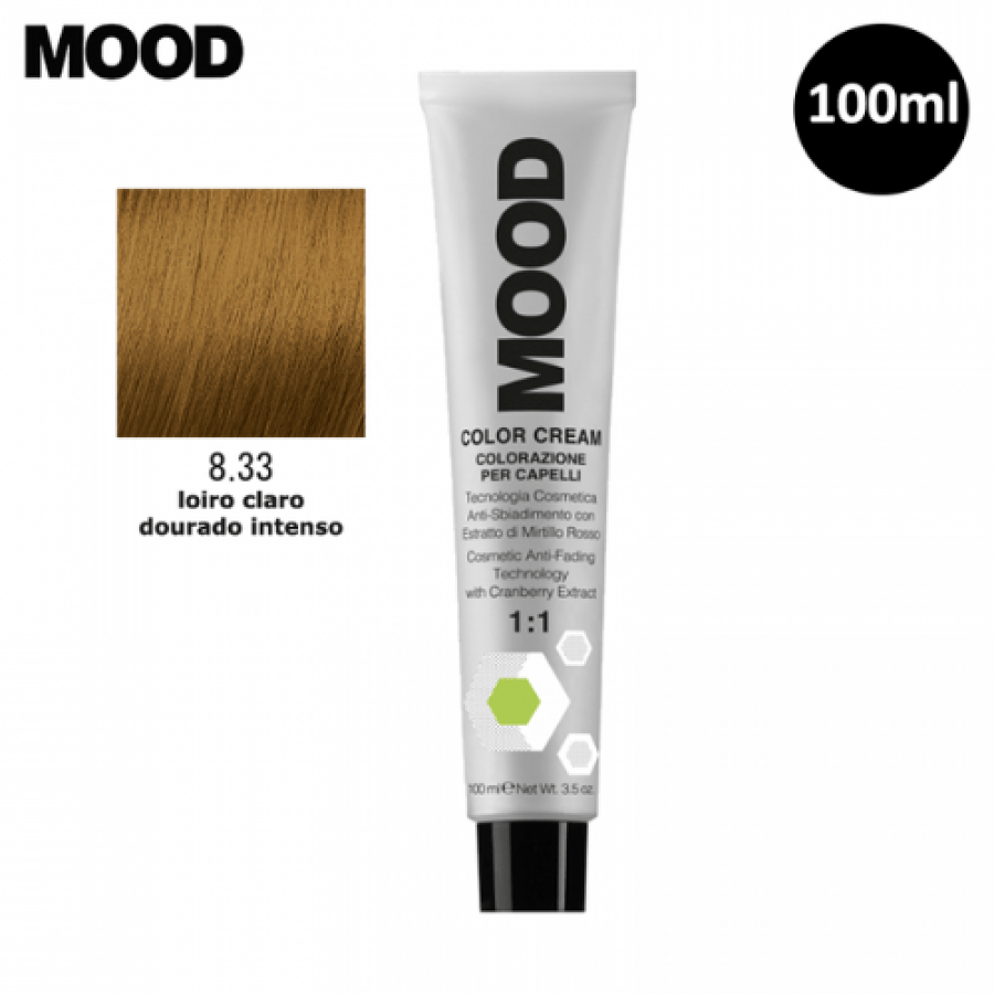 Italian multi-purpose hair dye 8.33 - Light golden blonde intensive from Mode 100 ml