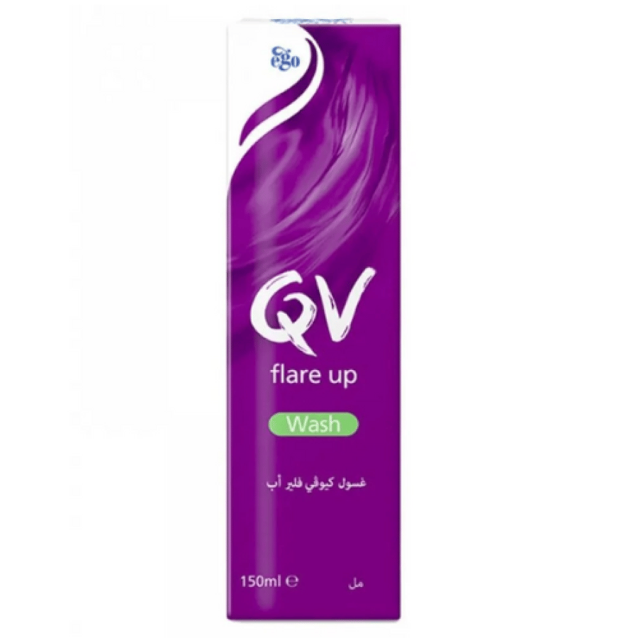غسول فلير أب للإكزيما المتهيجة من Qv إيجو كيو في 150 مل