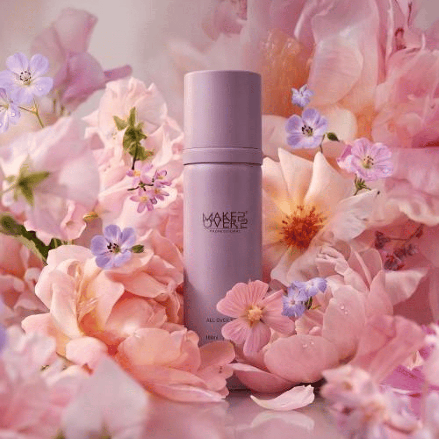 بخاخ معطر للجسم والشعر بزهرة الندى من ميك أوفر 22 - 100 مل