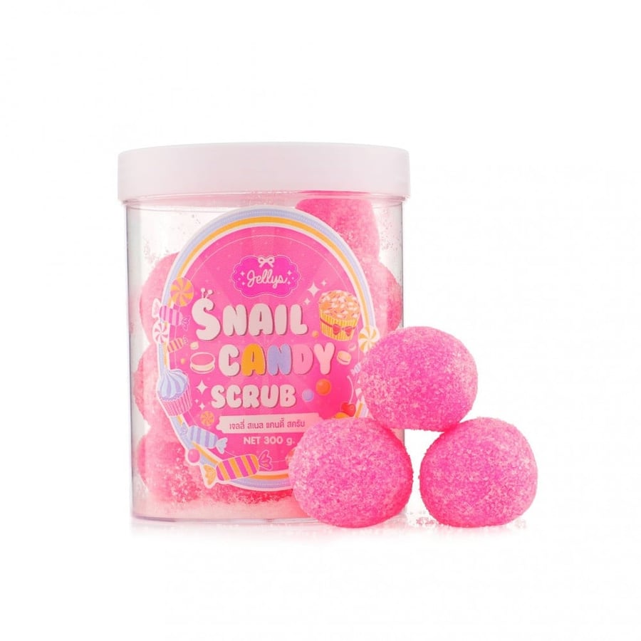 Seneel Candy Scrub Balls for brightening and evening out skin tone 300 grams