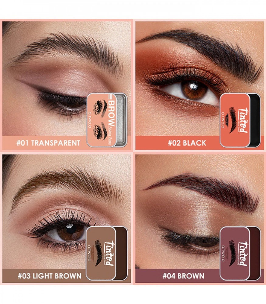 Eyebrow soap from Auto - Dark brown