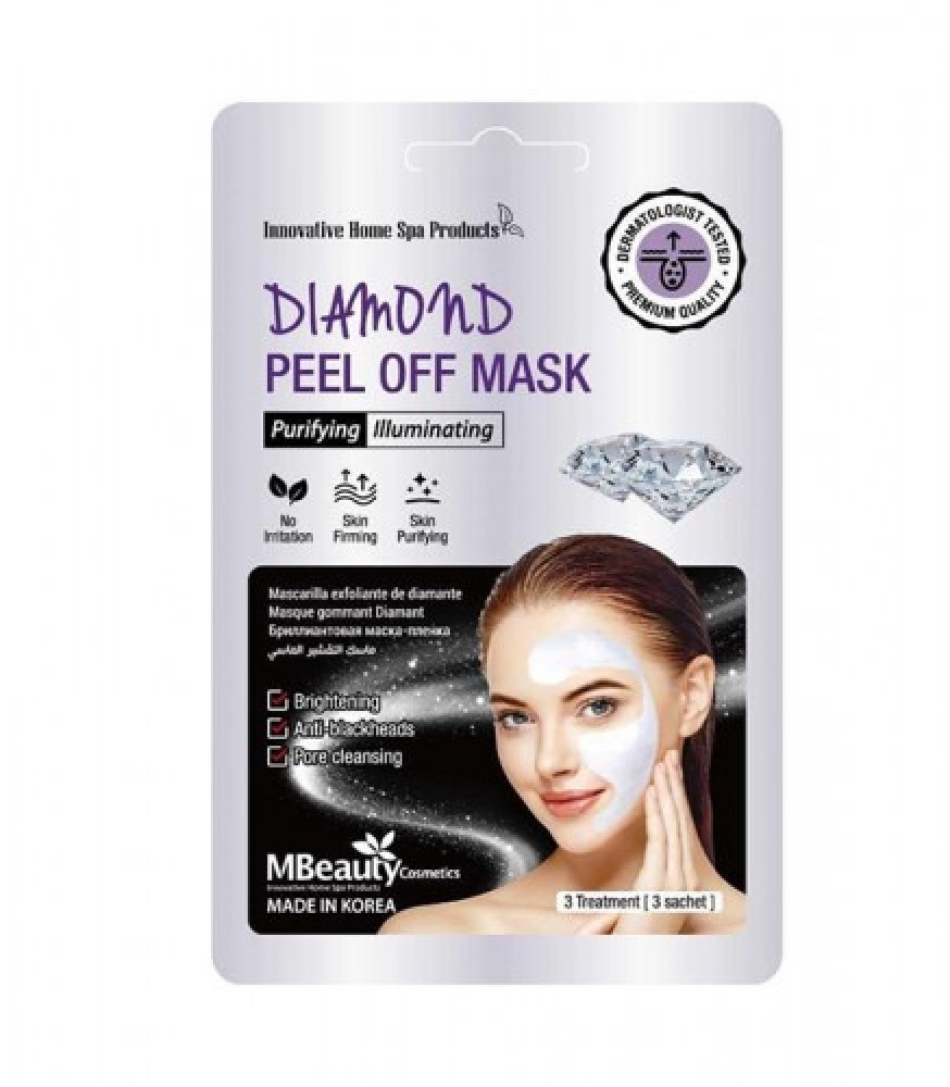 Um Beauty Diamond Peel-off Mask 3 pieces