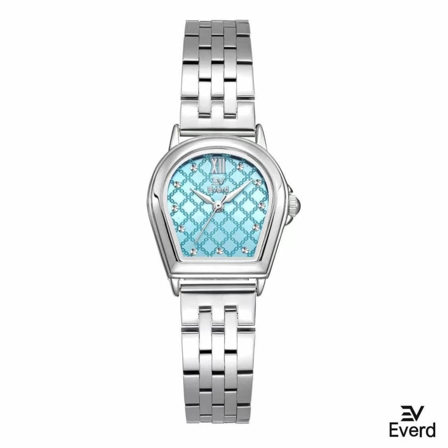 Women's watch, Evred brand, silver, Tiffany dial