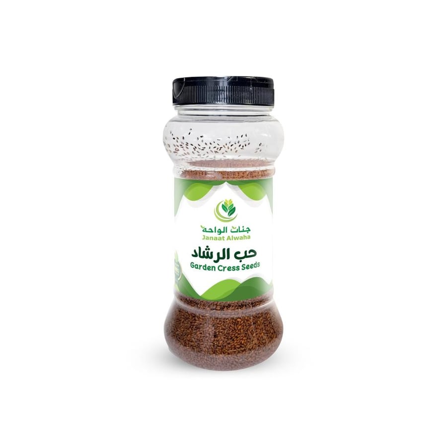 جنات الواحة حب الرشاد 250 جرام