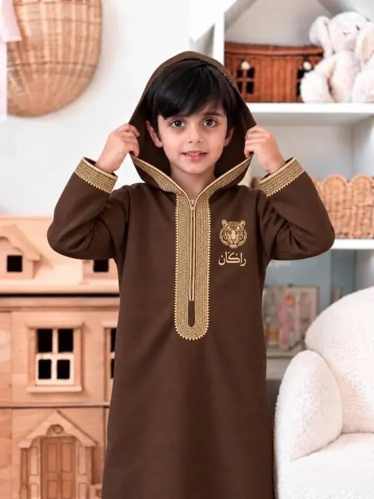 ثوب اطفال مغربي شتوي فاخر