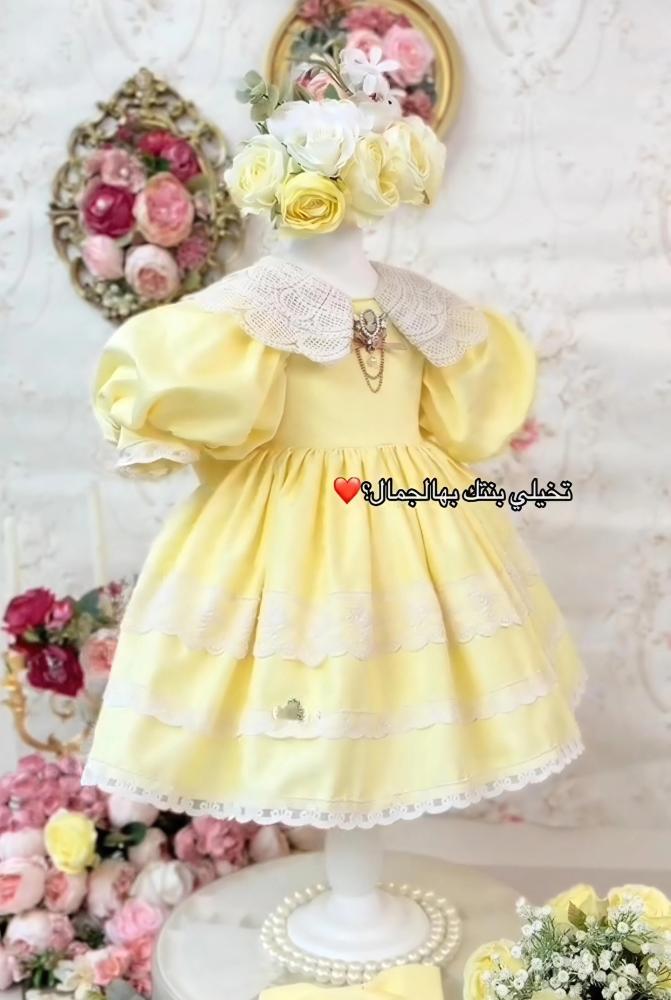فساتين بناتي بشكل جديد أنيق ومميز