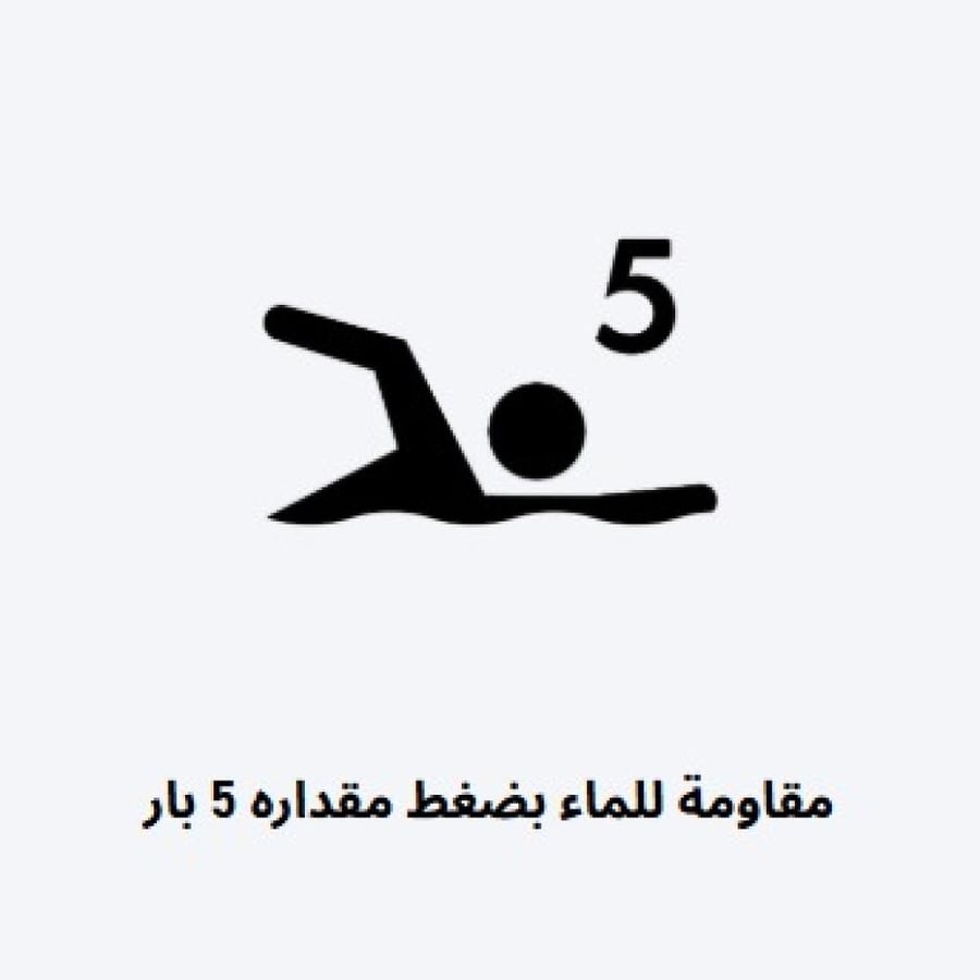 كاسيو - ساعة يد رجالية تصميم كلاسيكي مقاومة الماء حتى عمق 50 مترًا شاشة عرض التاريخ - كحلي