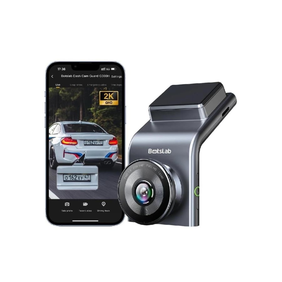 بوتسلاب - داش كام تصوير 4K أمامي مع كاميرا خلفية مع جي بي إس G300H Plu
