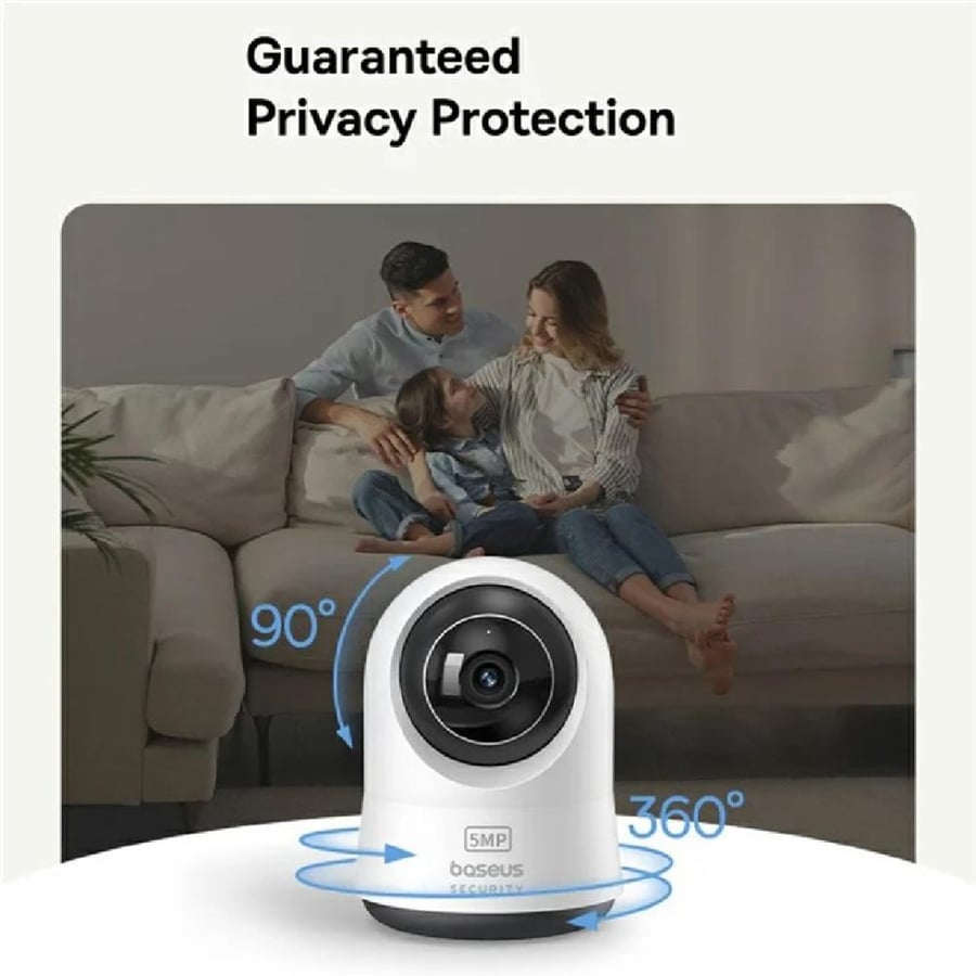بيسوس P1 Pro كاميرا مراقبة بدقة 3K دوران 360 درجة