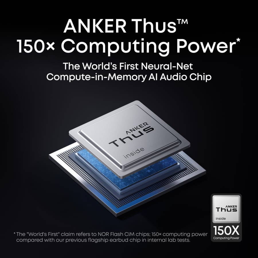 ساوندكور - سماعات أذن بتسجيل ملاحظات AI وعزل Liberty 5 Pro Max ANC 4.0