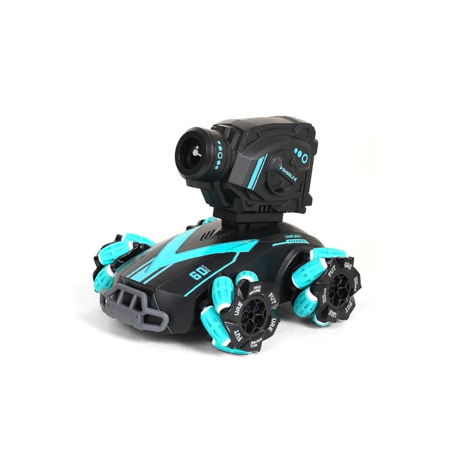 سيارة تحكم R/C Launch Mecha بدرفت ووظائف إطلاق متعددة - أسود