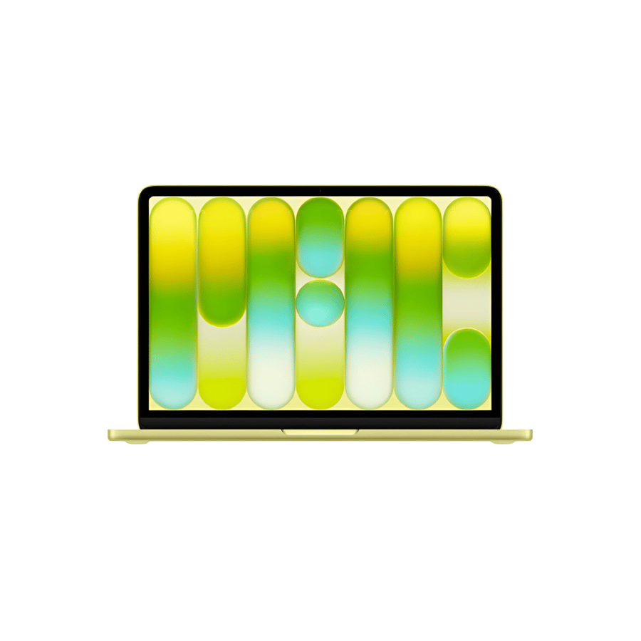 ابل - ماك بوك نيو NEO, بوصة ‎13 انش , معالج A18 Pro و‎القرص صلب SSD بسعة ‎‎512‎ جيجا, الرام 8, لون حمضيات‎ + امازينق ثينق واقي شاشة RADIX MagPrivacy