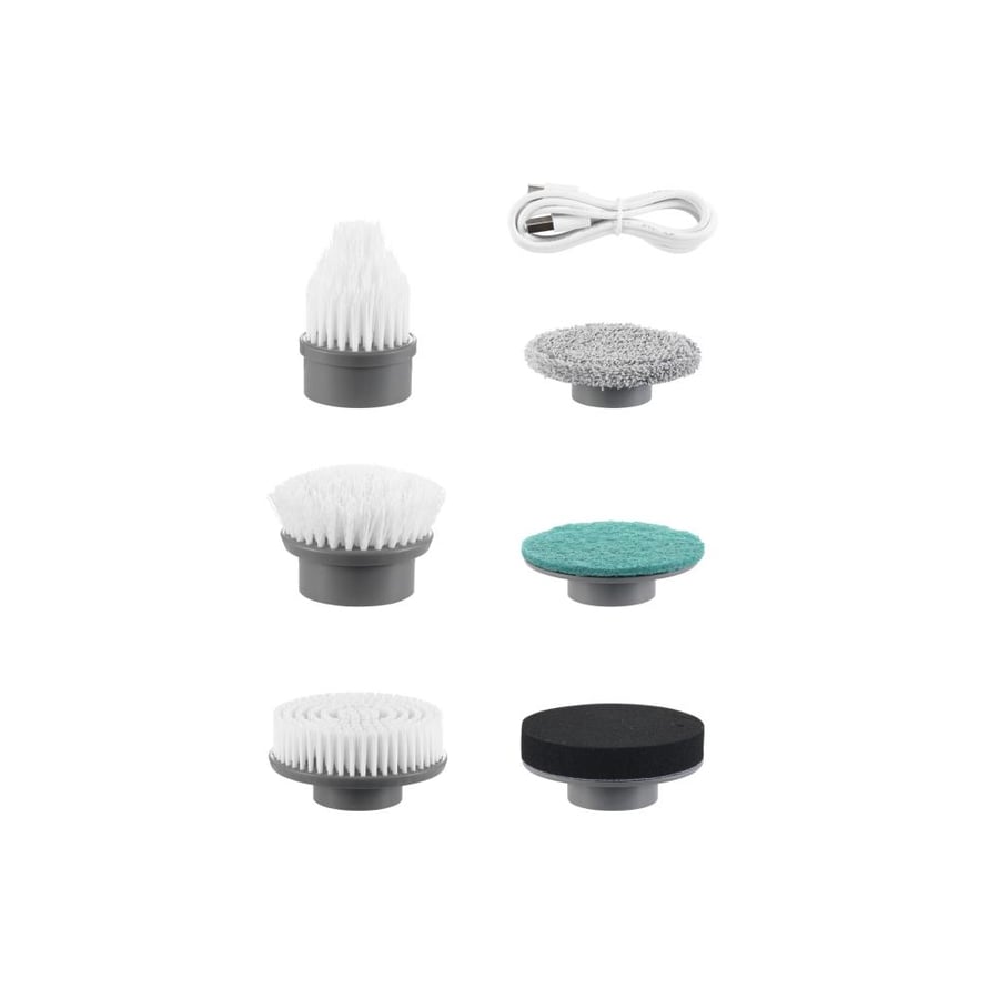 ريبون - فرشاة تنظيف الكهربائية 10 واط RE-9-042 BRUSH- ابيض