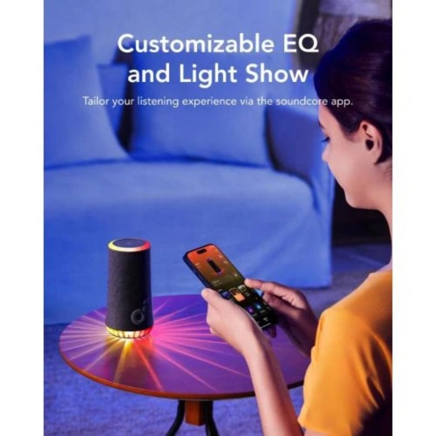ساوندكور - مكبر صوت GLOW B2C A3166011  - أسود