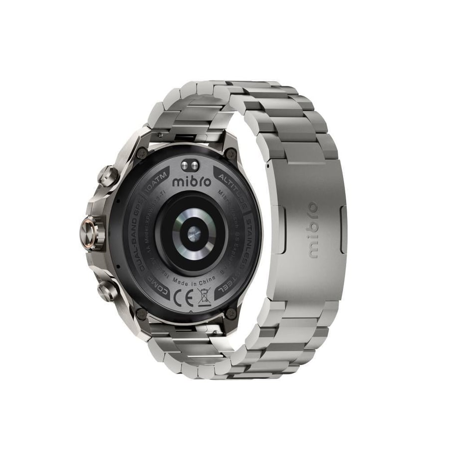 ميبرو - ساعة ذكية GS Explorer S Ti تجمع بين التصميم الأنيق والميزات - فضي