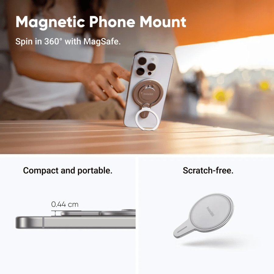 إنستا 360 - مثبت الجوال بتتبع ذكي وتثبيت ثلاثي المحاور Flow 2 Pro Cre