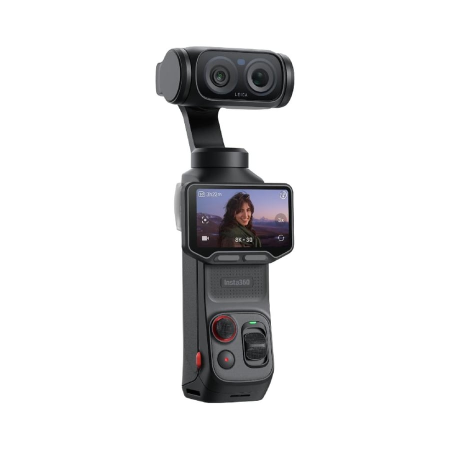 إنستا 360 - كاميرا بتصوير 8K وعدسة لايكا مع باقة تصوير متكاملة Luna Ul