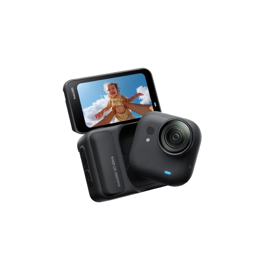 إنستا 360 - كاميرا بدقة 4K مع حامل ثلاثي وملحقات تثبيت GO Ultra Creato