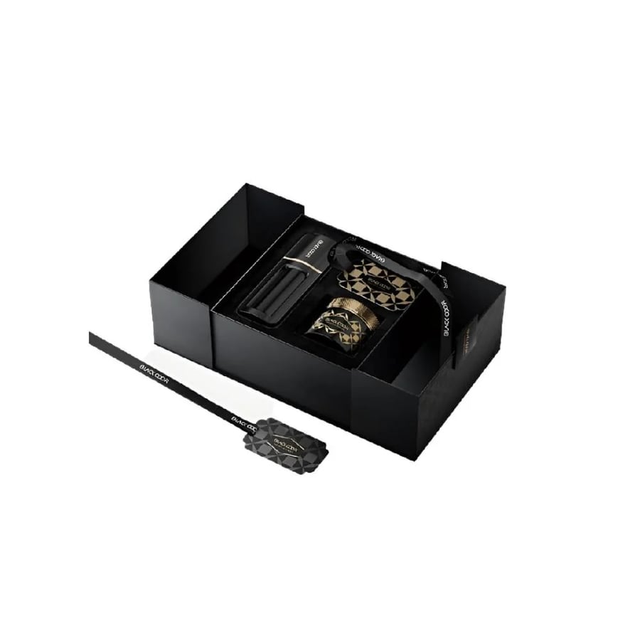بلاك أودور - طقم معطر سيارة بخاخ عطري ومعطر معلق وعلبة عطرية BO-31