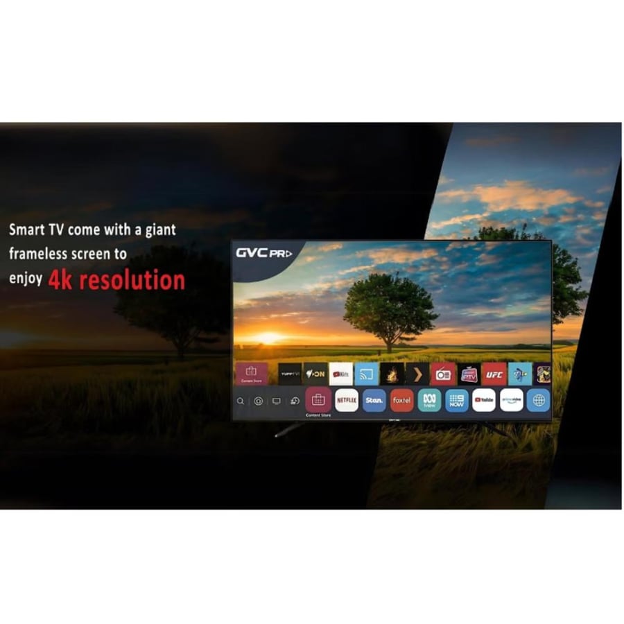 شاشة جي في سي برو 85 بوصه 4K WebOs سمارت 85GW6100