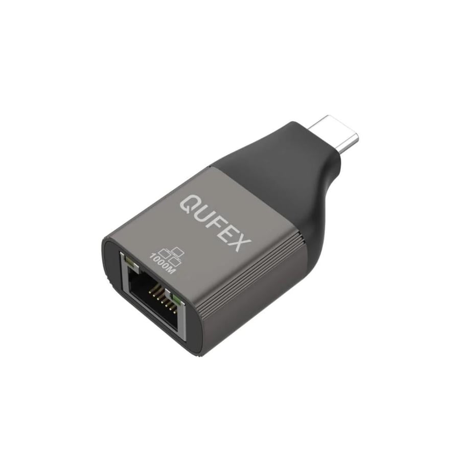 كيوفيكس -  محول USB-C لشبكة الإنترنت السلكية بسرعة 1000 ميجابت