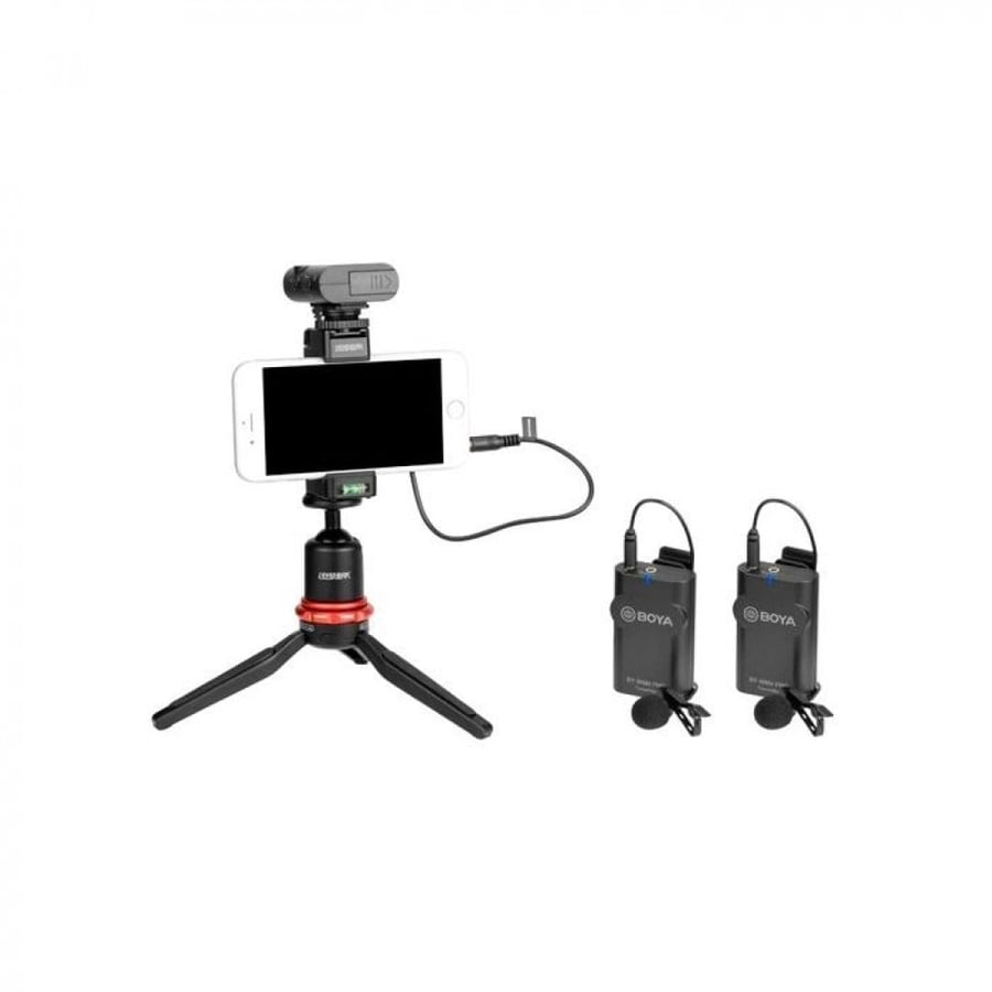 بويا - مجموعة ميكروفون لاسلكي رقمي من بويا BY-WM4-PRO-KIT1