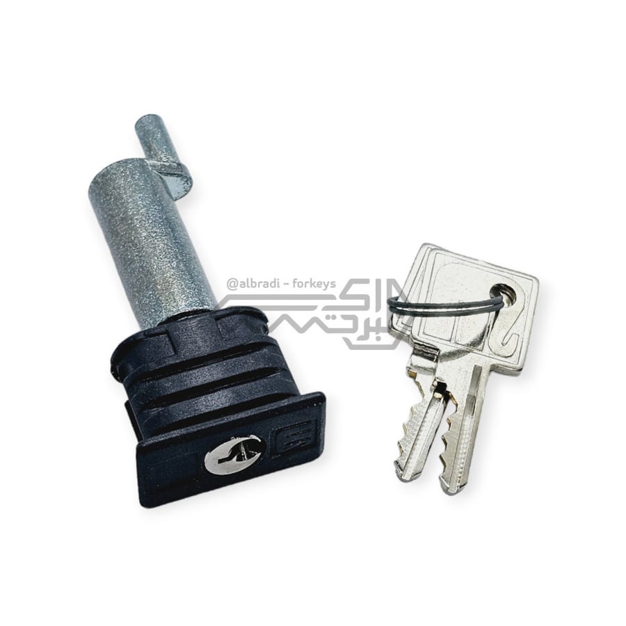 Staple pin drawer lock