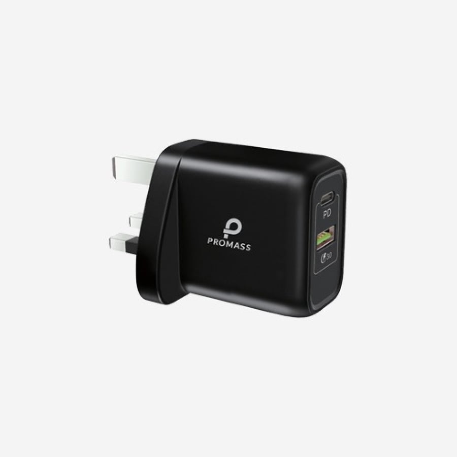 راس شاحن اصلي PD - USB ماركة بروماس بقوة 38 واط