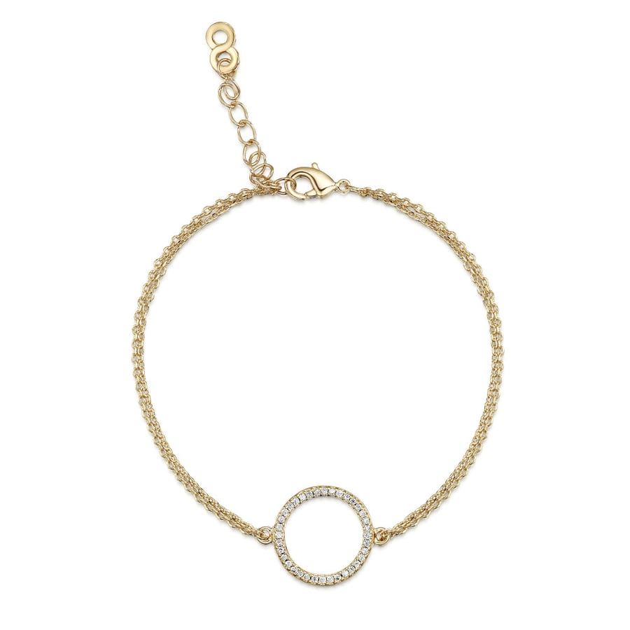 Erika bracelet, gold, Infinity British brand