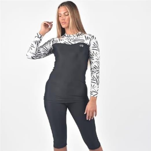Made in UK, Modestly Active Swimwear, Swimwear 3/4 Kicker TRA-817