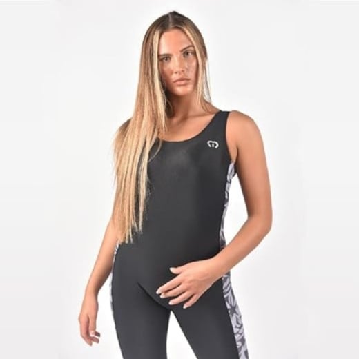Made in UK, Modestly Active Swimwear, Sleeveless / Short Leg All-in-One Swimwear Suit Jul-1117
