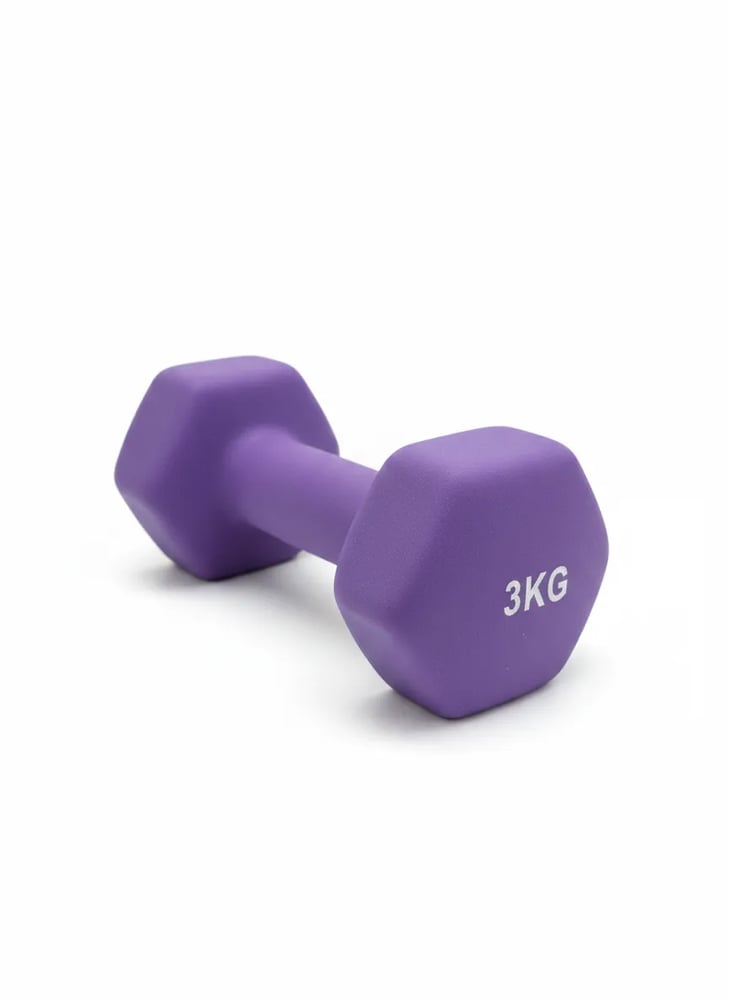3kg Neoprene Fitness Dumbbell for Strength Training