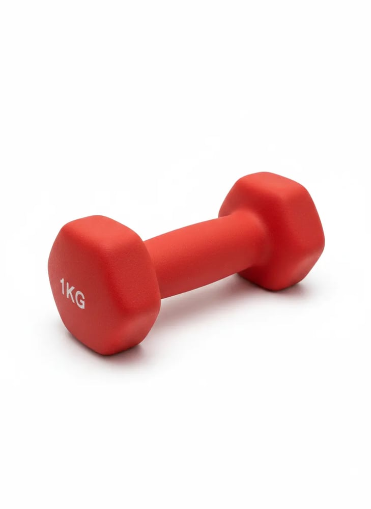 1 kg Neoprene Hand Dumbbell for Light Workouts