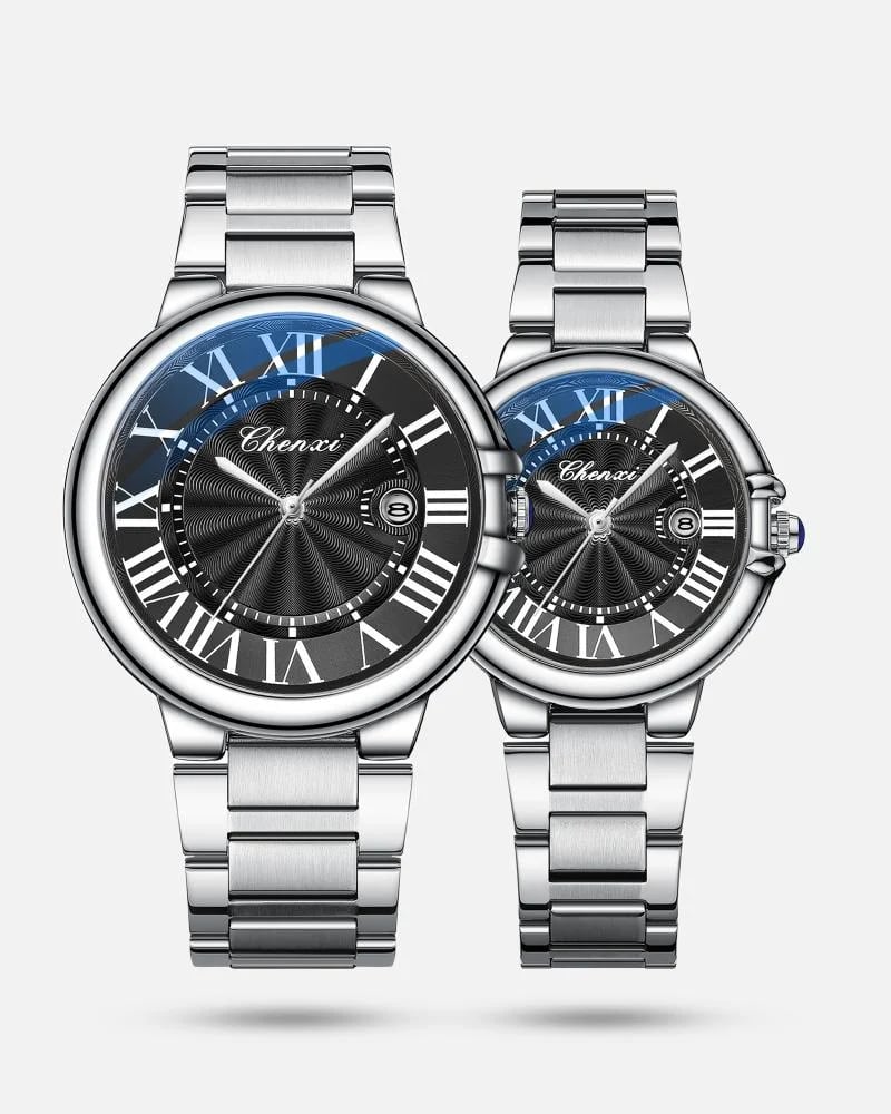 Mens and womens watches pair