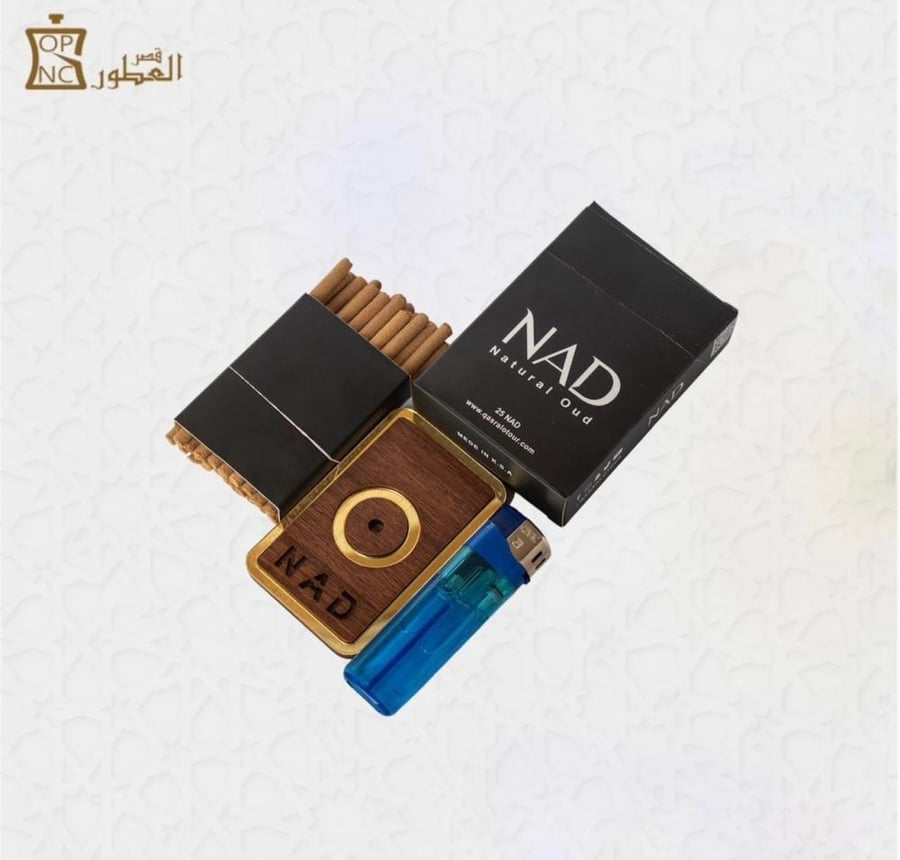100 عود ند VIP مع 2 مبخرة هدية