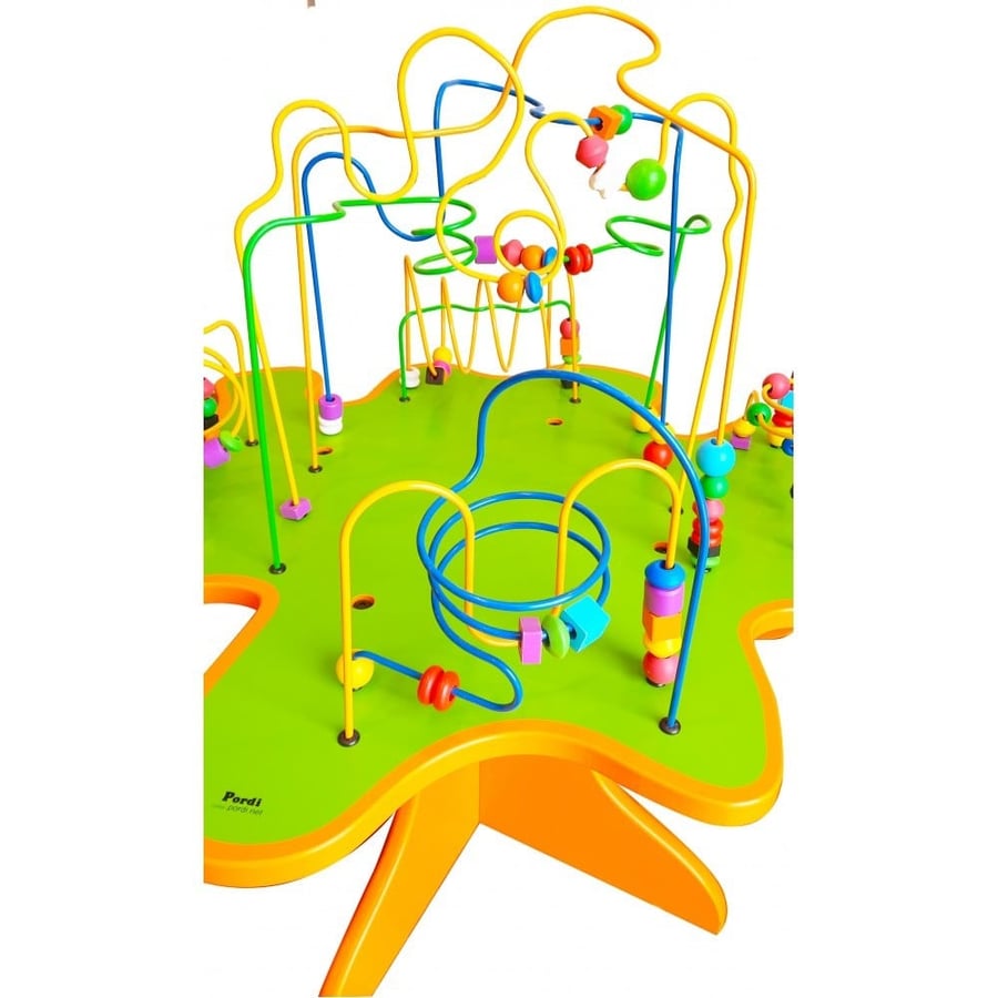Synergy table - to develop visual motor coordination - a bead maze table