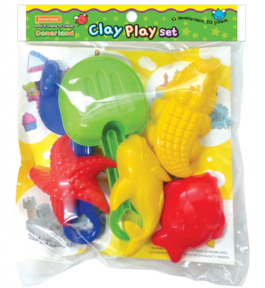 ادوات تشكيل صلصال push mold clay