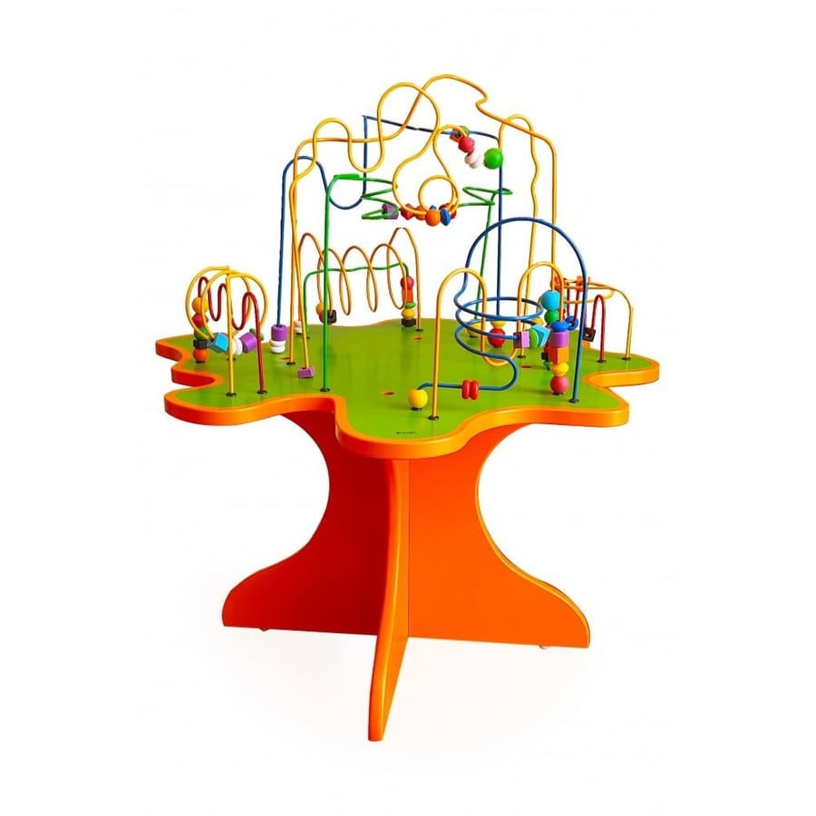 Synergy table - to develop visual motor coordination - a bead maze table