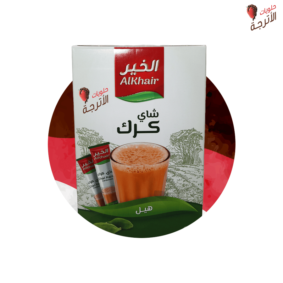 شاي كرك بالهيل 12 ظرف