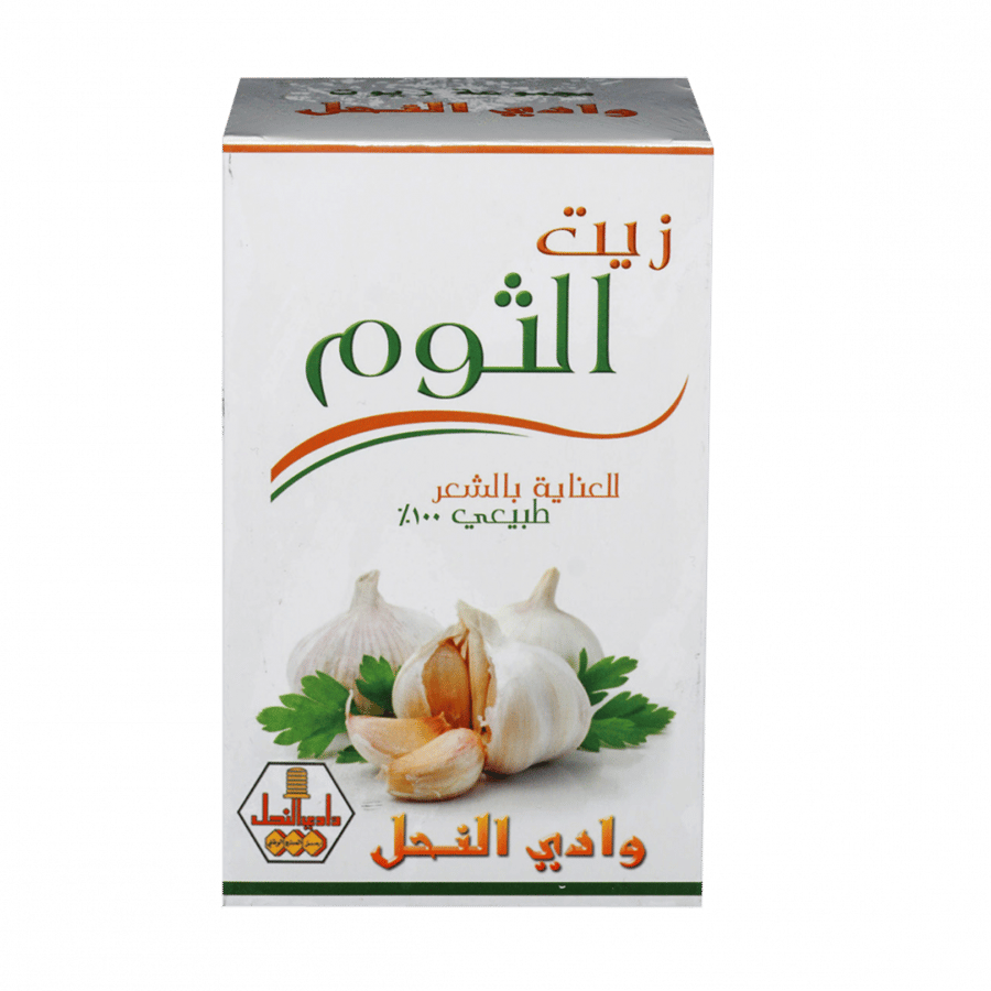 وادي النحل زيت الثوم للعناية بالشعر 125مل