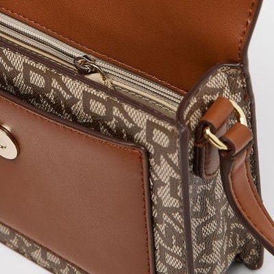 DKNY brown cross body
