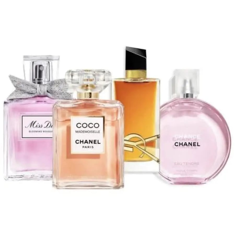 عرض الـ 4 عطور ،  نسائي