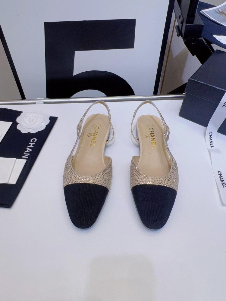 Chanel shoe Selling Bag encrusted with crystal