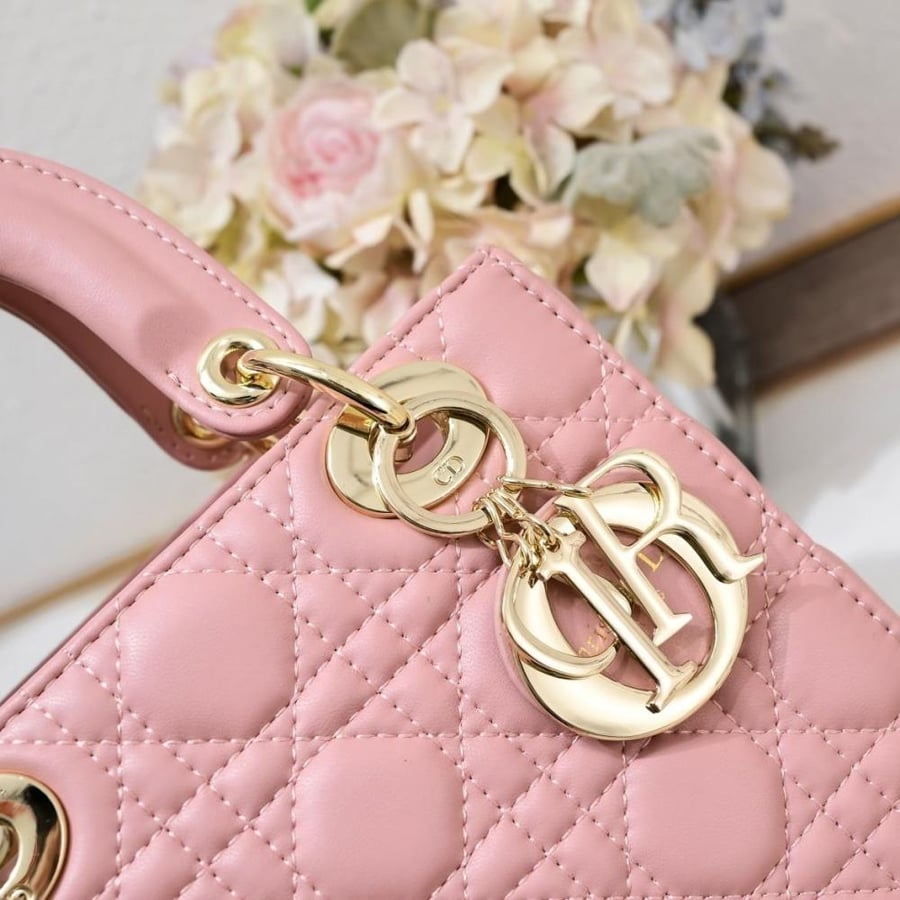 Lady Dior bag 20 cm mat