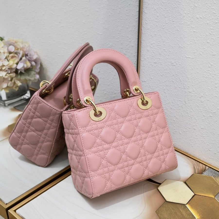 Lady Dior bag 20 cm mat