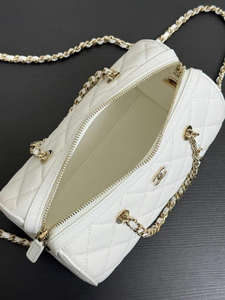 Mini bowling bag from Caviar Chanel