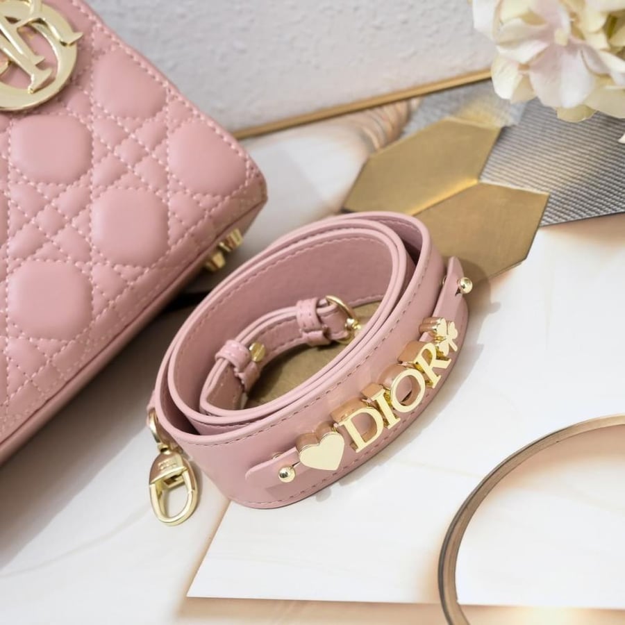 Lady Dior bag 20 cm mat