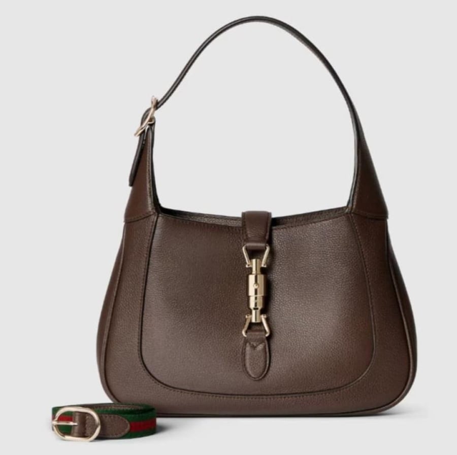 شنطة قوتشي نسائية جلد أحمر داكن – Gucci